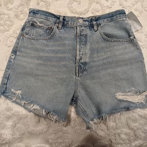 Agolde Riley Denim Short NWT